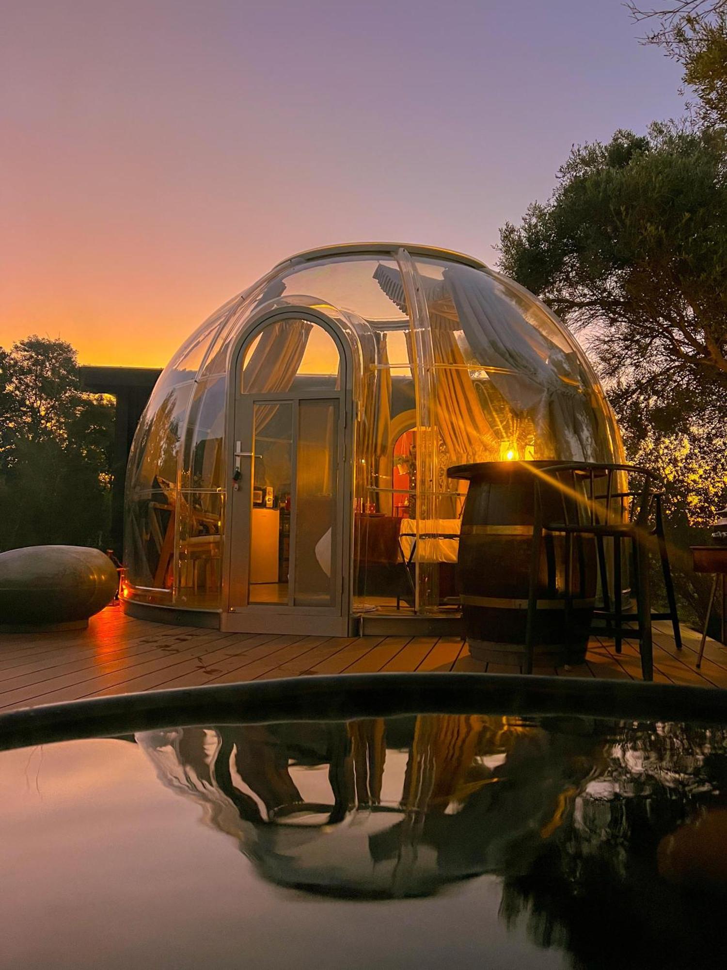 The Vino Dome By Once Upon A Dome 프란쉬후크 외부 사진